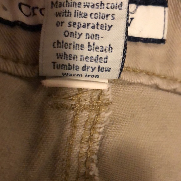 Croft & Barrow Jeans size 8 Short/Petite tan - Picture 9 of 13